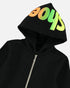 ZANE0101 Zip Hooded Sweatshirt