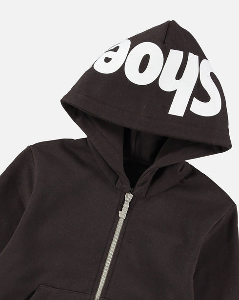 ZANE0101 Zip Hooded Sweatshirt