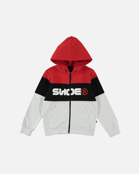 ZANEK2010 Zip Hooded Sweatshirt
