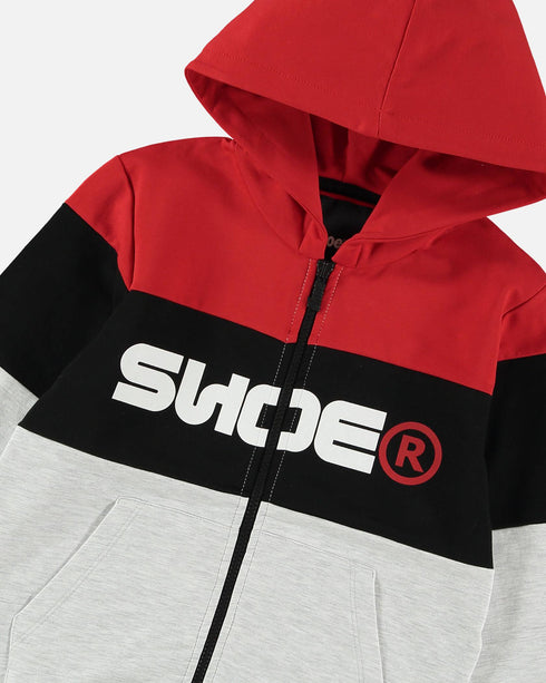 ZANEK2010 Zip Hooded Sweatshirt