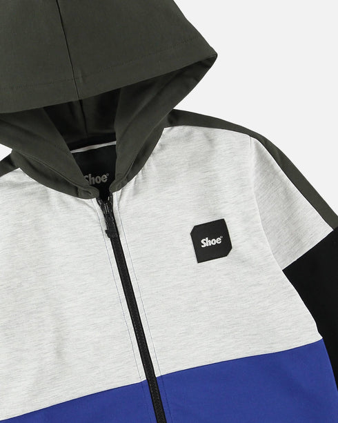 ZANN2010 Zip Hooded Sweatshirt