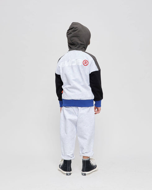 ZANN2010 Zip Hooded Sweatshirt