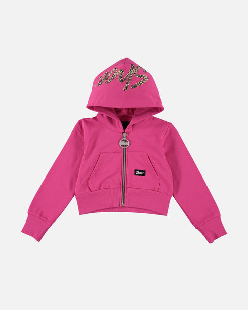 ZAY2043 Zip Hooded Sweatshirt