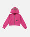 ZAY2043 Zip Hooded Sweatshirt