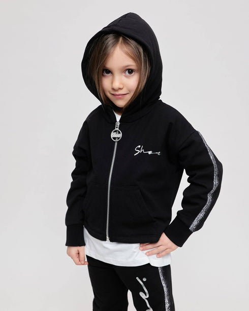 ZELINDA3652 Zip Hooded Sweatshirt