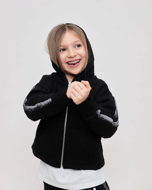 ZELINDA3652 Zip Hooded Sweatshirt