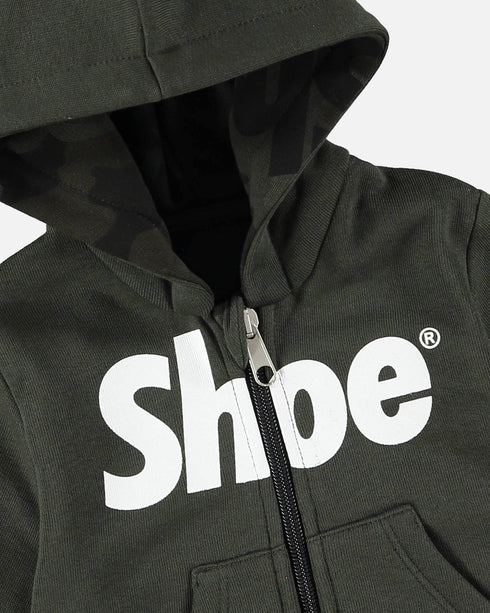 ZENIA0101 Zip Hooded Sweatshirt