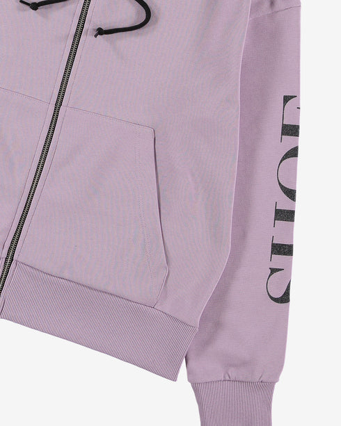 ZANDA0156 Zip Hooded Sweatshirt