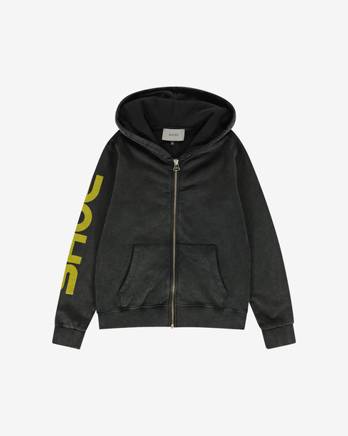 ZANE4118 Zip Hooded Sweatshirt