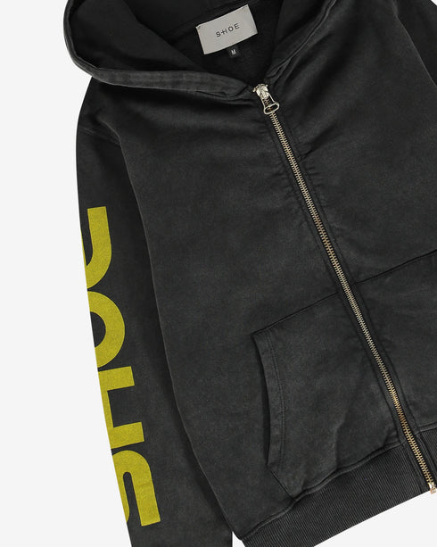 ZANE4118 Zip Hooded Sweatshirt
