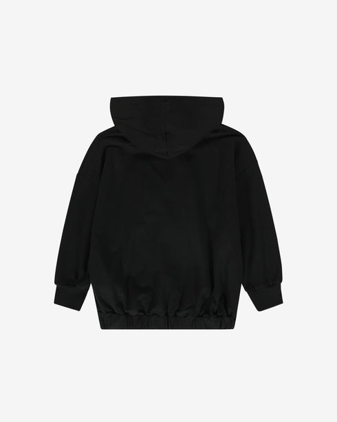 ZINNIA2456 Zip Hooded Sweatshirt