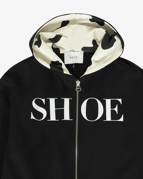 ZINNIA2456 Zip Hooded Sweatshirt