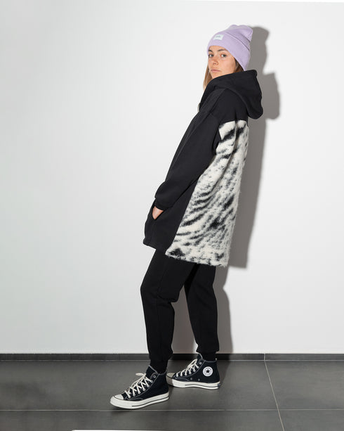 ZAARA0405 Zip Hooded Sweatshirt