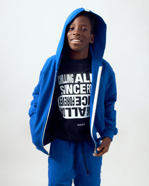 ZEFF2431 Zip Hooded Sweatshirt