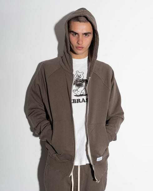 ZEG4501 Zip Hooded Sweatshirt