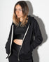 ZELMA0133 Zip Hooded Sweatshirt