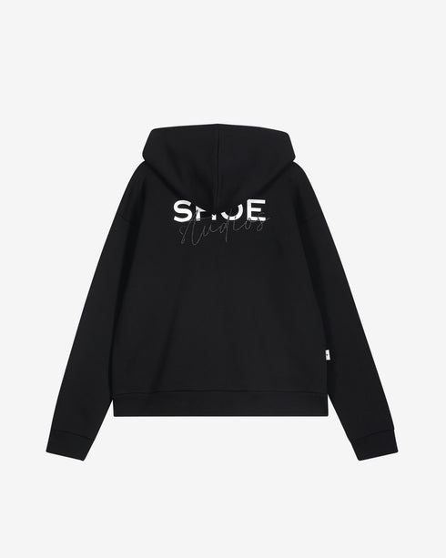 ZELMA1539 Zip Hooded Sweatshirt