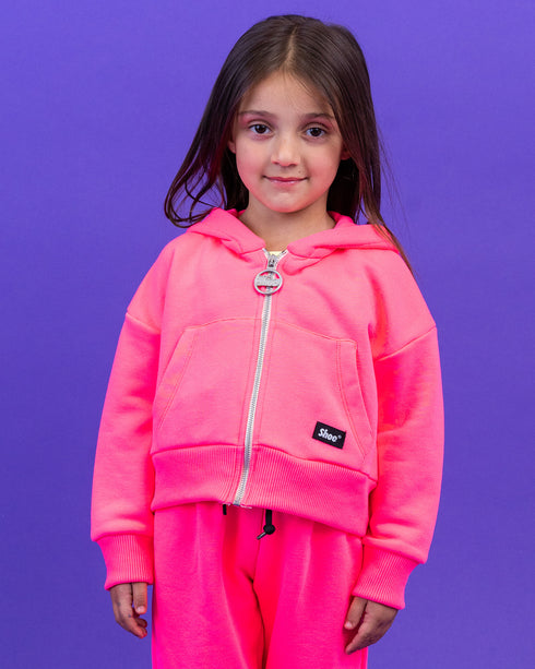 ZARA06 Zip Hooded Sweatshirt