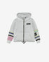 ZARIANA3441 Zip Hooded Sweatshirt