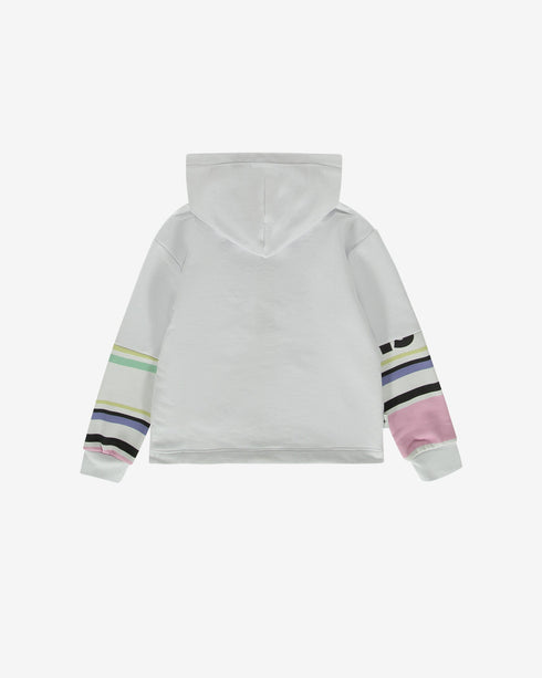 ZARIANA3441 Zip Hooded Sweatshirt