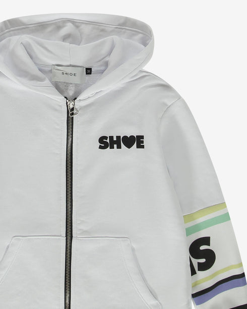 ZARIANA3441 Zip Hooded Sweatshirt