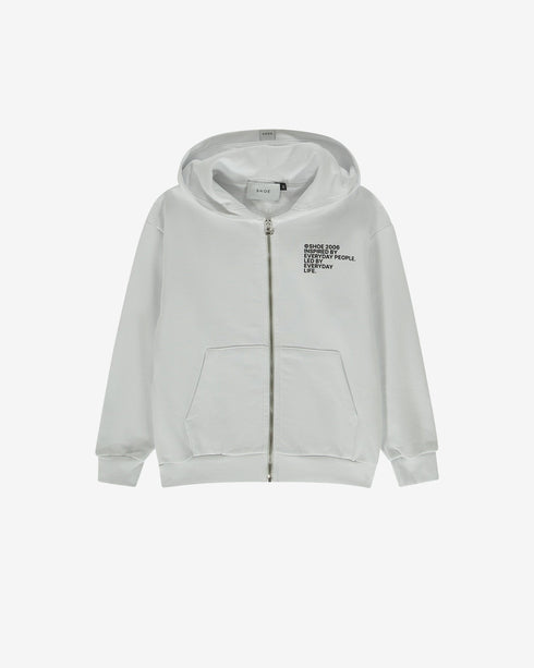 ZEFF1117 Zip Hooded Sweatshirt