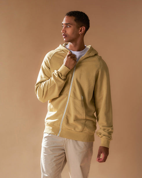 ZEG4101 Zip Hooded Sweatshirt