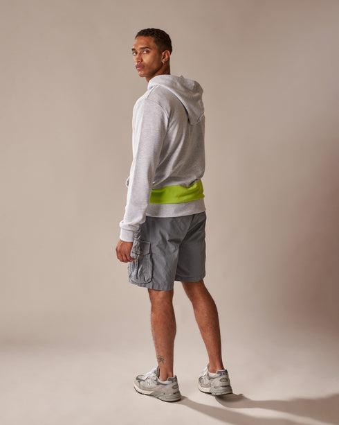 ZELO0705 Zip Hooded Sweatshirt