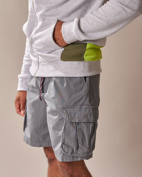 ZELO0705 Zip Hooded Sweatshirt