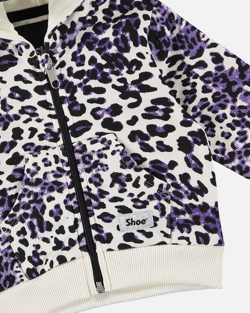 ZENIA04 Zip Hooded Sweatshirt