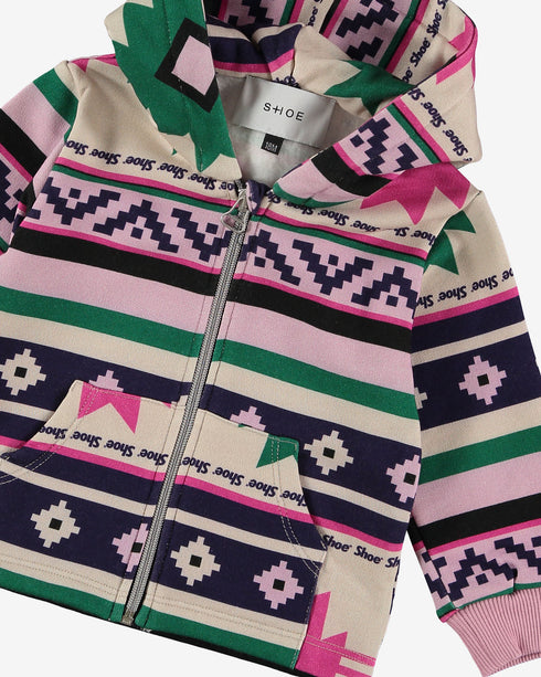 ZEA04 Zip Hooded Sweatshirt