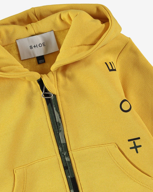 ZEDDY0107 Zip Hooded Sweatshirt