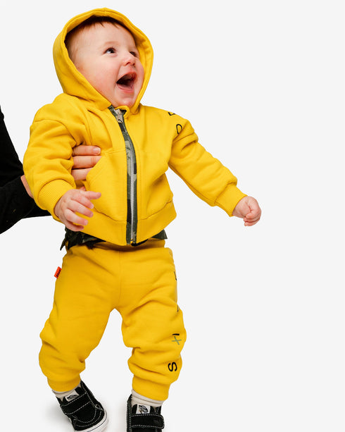 ZEDDY0107 Zip Hooded Sweatshirt