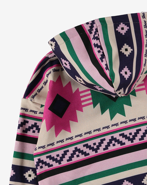 ZELIA04 Zip Hooded Sweatshirt