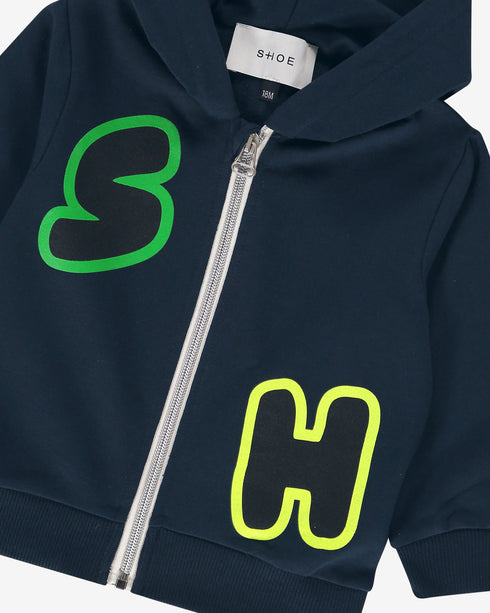 ZENITH2609 Zip Hooded Sweatshirt