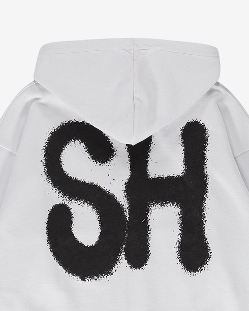 ZELMA0237 Zip Hooded Sweatshirt